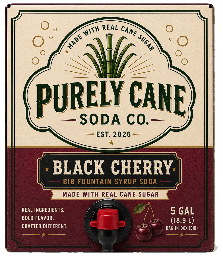 Black Cherry five gallon bag in box