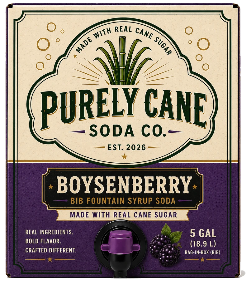 Boysenberry five gallon bag in box