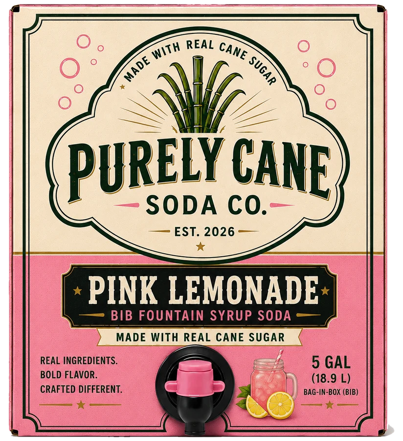 Pink Lemonade five gallon bag in box