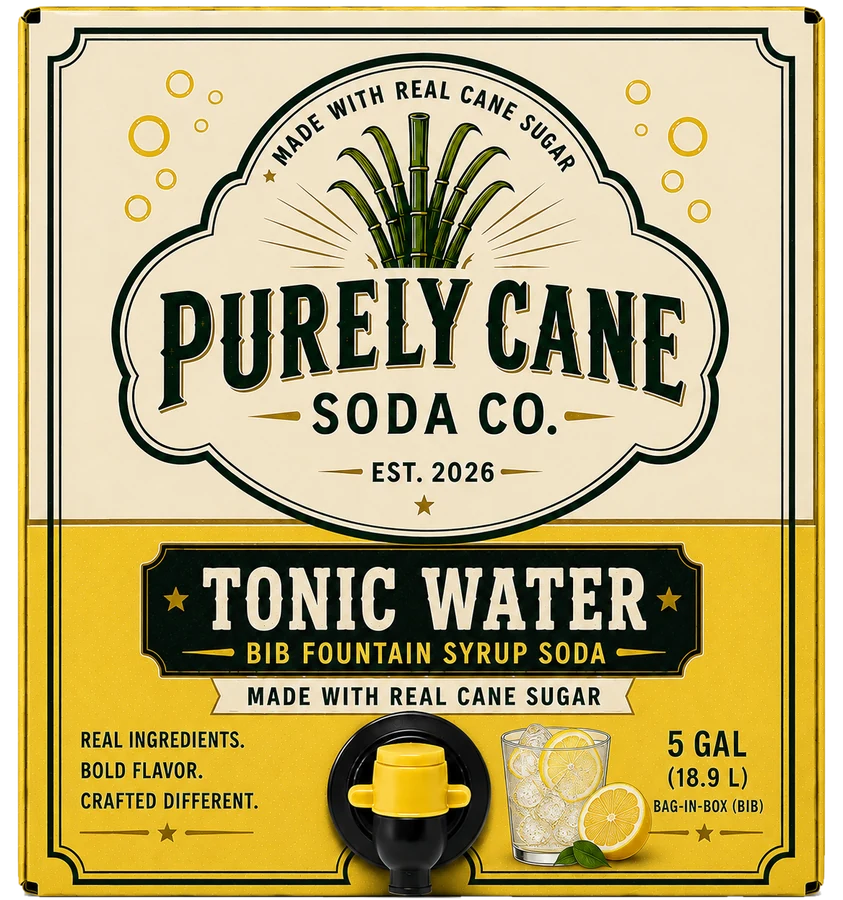 Tonic Water five gallon bag in box
